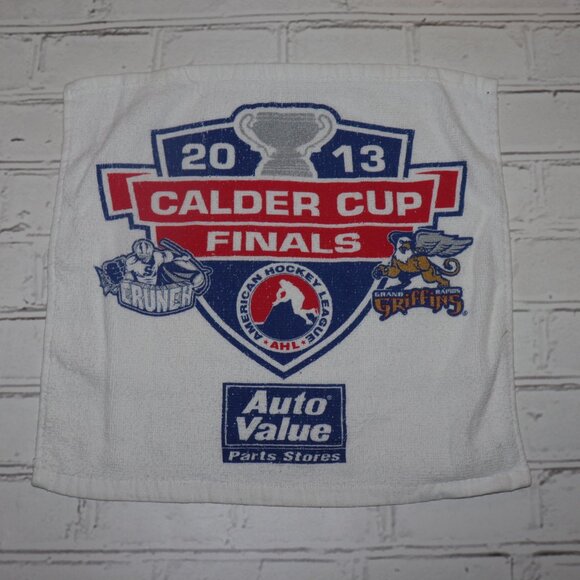 🏒🔥 2013 Calder Cup Finals Rally Towel · AHL Collectible · Grand Rapids vs OKC - Picture 1 of 3